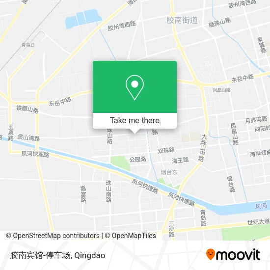 胶南宾馆-停车场 map