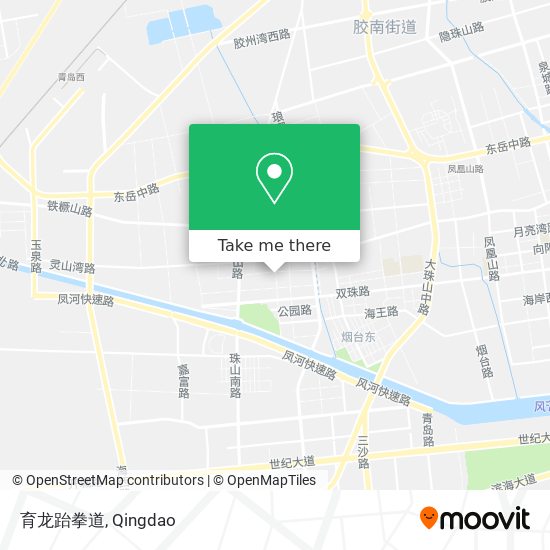 育龙跆拳道 map