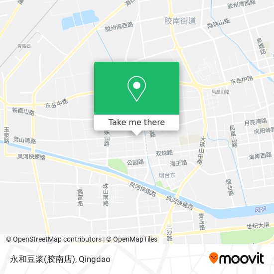 永和豆浆(胶南店) map