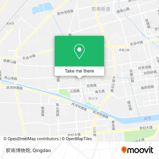 胶南博物馆 map