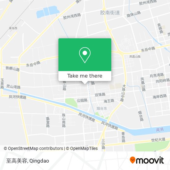 至高美容 map