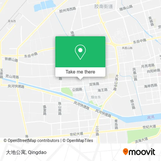 大地公寓 map