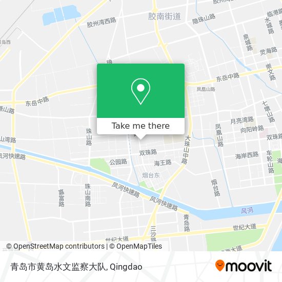 青岛市黄岛水文监察大队 map