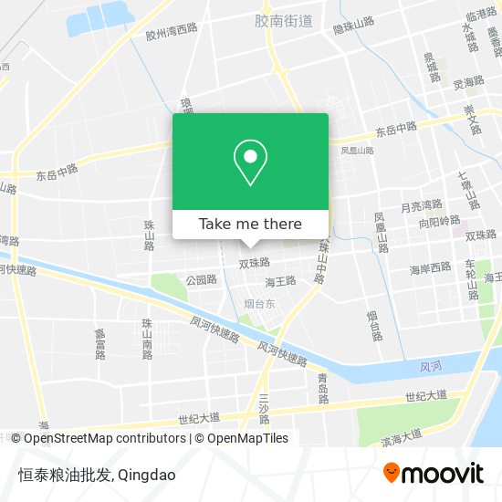 恒泰粮油批发 map