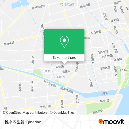推拿养生馆 map