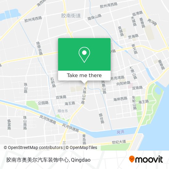 胶南市奥美尔汽车装饰中心 map