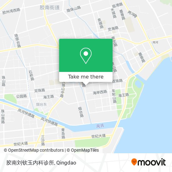 胶南刘钦玉内科诊所 map