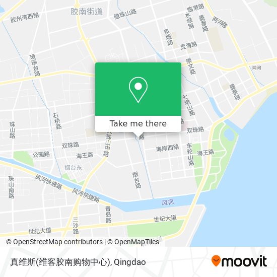 真维斯(维客胶南购物中心) map