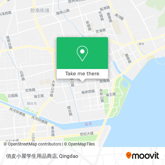 俏皮小屋学生用品商店 map