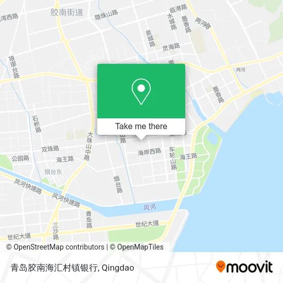 青岛胶南海汇村镇银行 map
