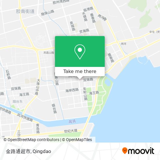 金路通超市 map