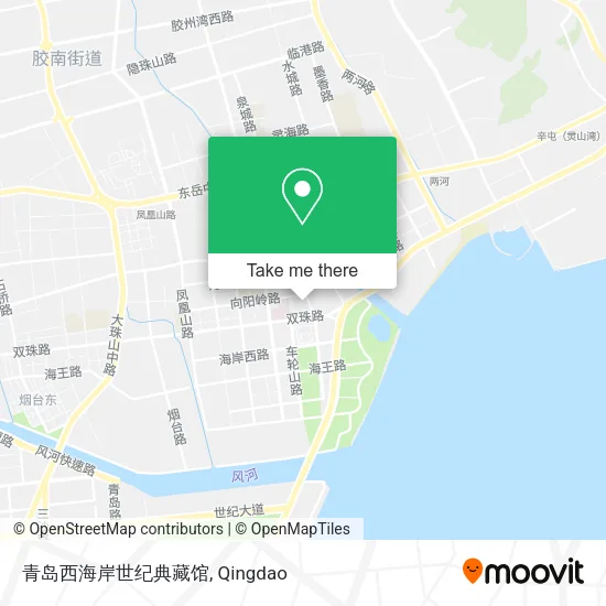 青岛西海岸世纪典藏馆 map