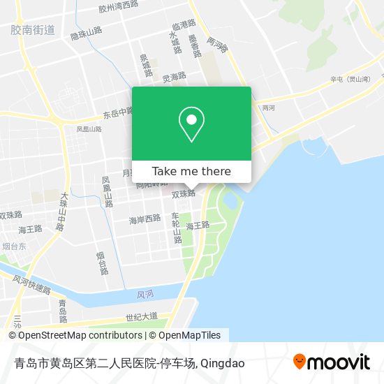 青岛市黄岛区第二人民医院-停车场 map