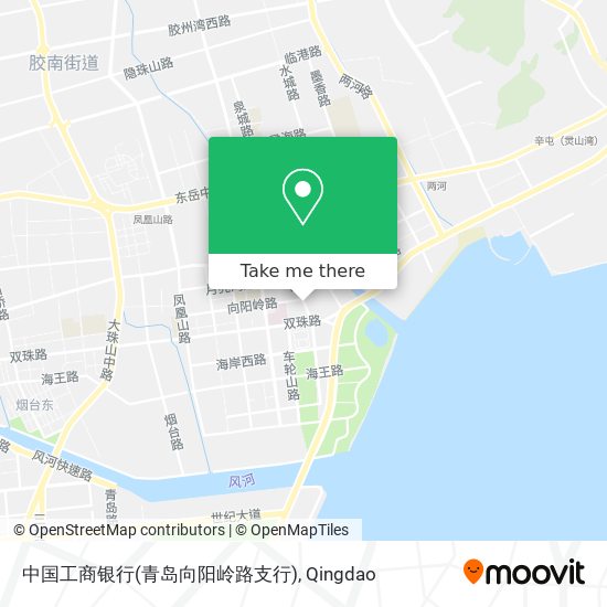 中国工商银行(青岛向阳岭路支行) map