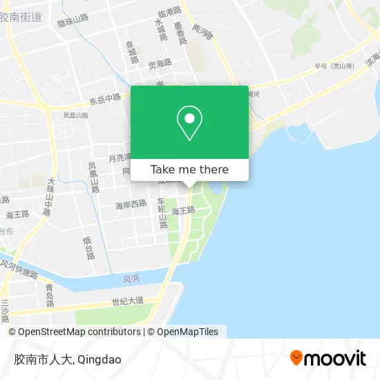 胶南市人大 map