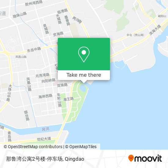 那鲁湾公寓2号楼-停车场 map