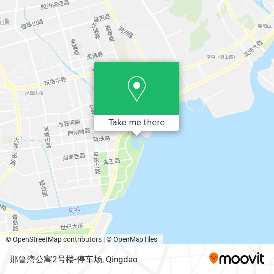 那鲁湾公寓2号楼-停车场 map