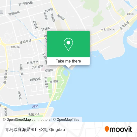 青岛瑞庭海景酒店公寓 map