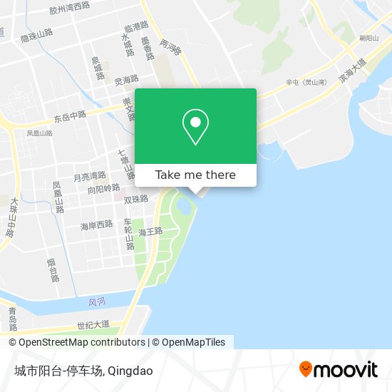 城市阳台-停车场 map