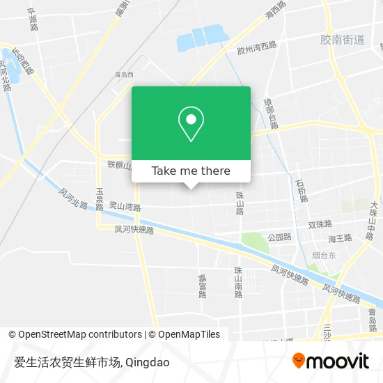 爱生活农贸生鲜市场 map