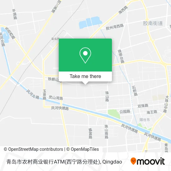 青岛市农村商业银行ATM(西宁路分理处) map