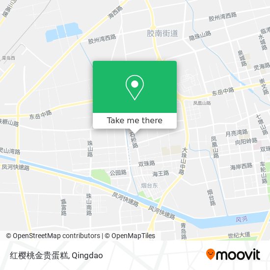 红樱桃金贵蛋糕 map