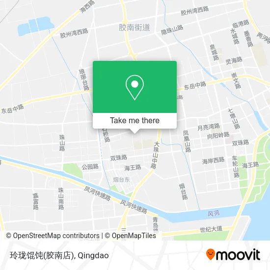 玲珑馄饨(胶南店) map
