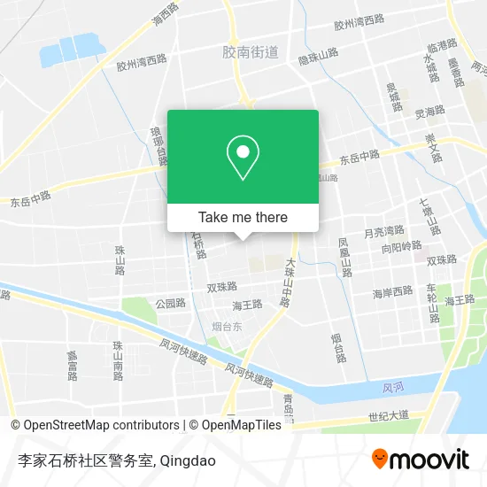 李家石桥社区警务室 map