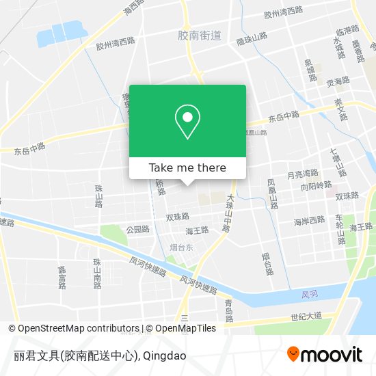 丽君文具(胶南配送中心) map