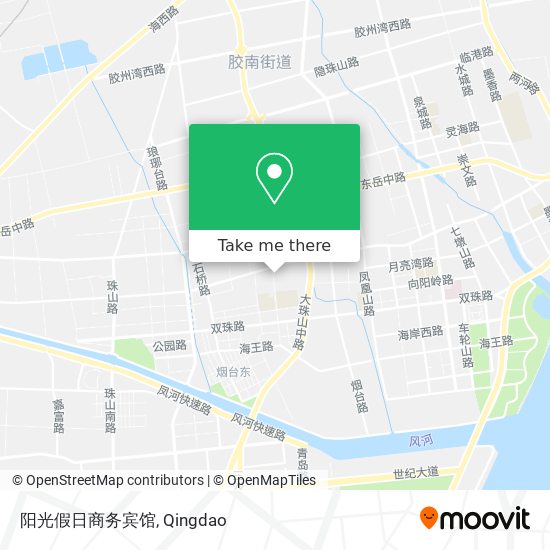 阳光假日商务宾馆 map