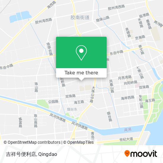 吉祥号便利店 map