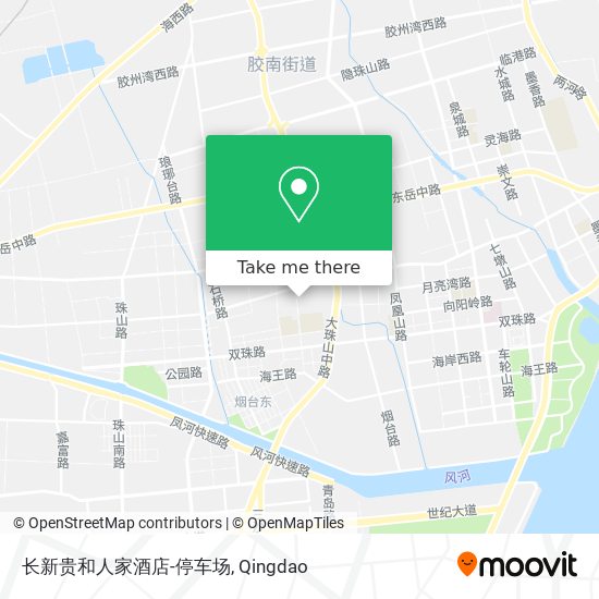 长新贵和人家酒店-停车场 map