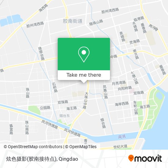 炫色摄影(胶南接待点) map