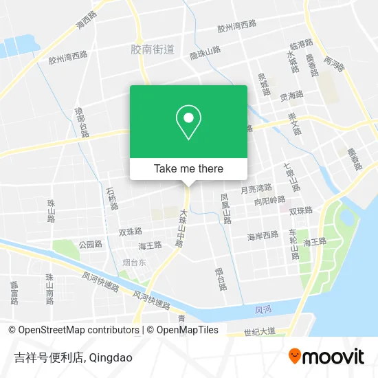 吉祥号便利店 map