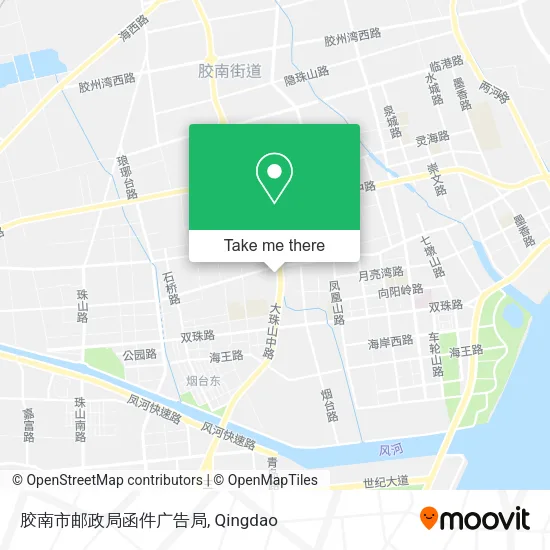 胶南市邮政局函件广告局 map