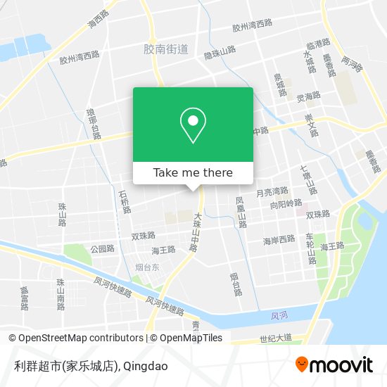 利群超市(家乐城店) map