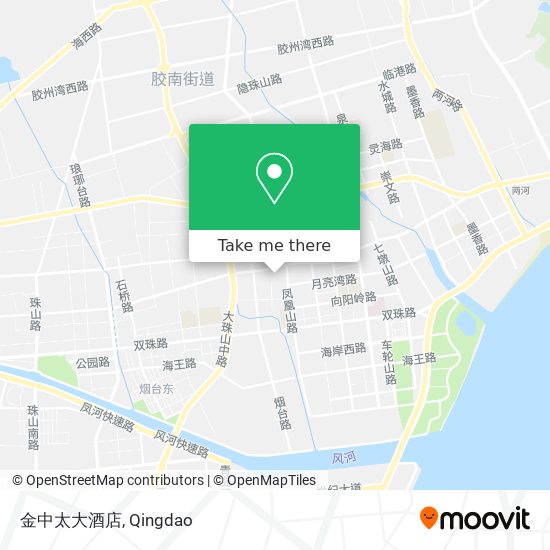 金中太大酒店 map