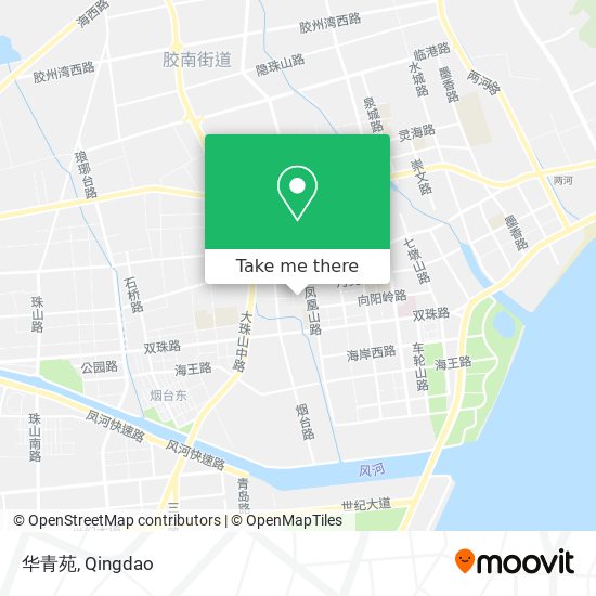 华青苑 map