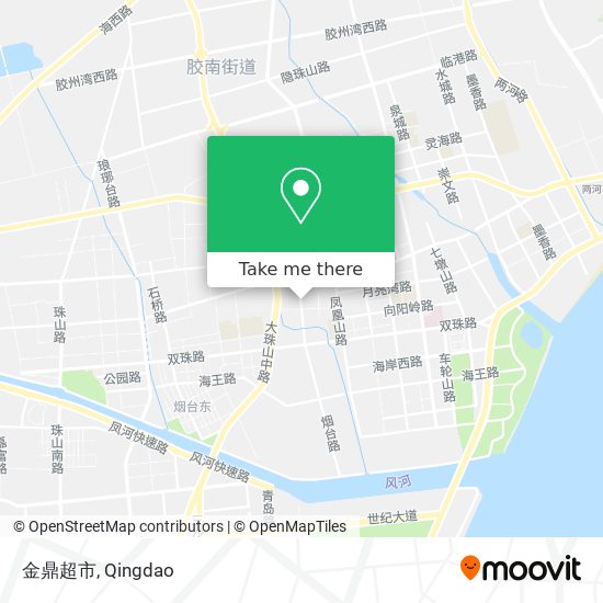 金鼎超市 map