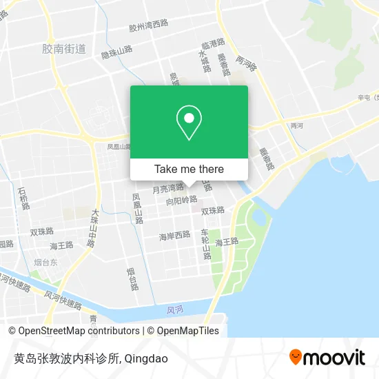黄岛张敦波内科诊所 map