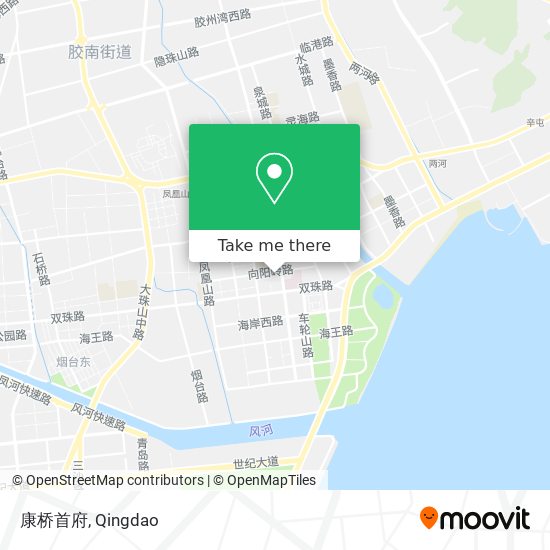 康桥首府 map