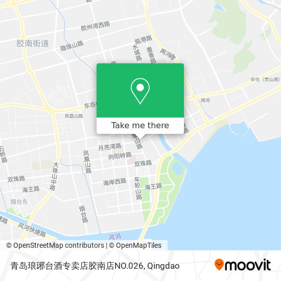 青岛琅琊台酒专卖店胶南店NO.026 map