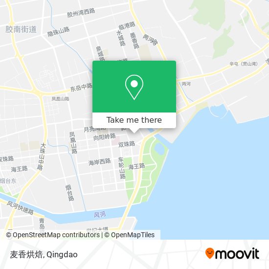 麦香烘焙 map