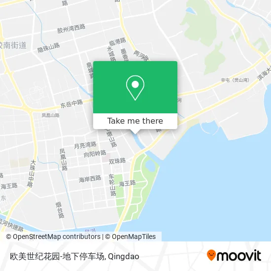 欧美世纪花园-地下停车场 map