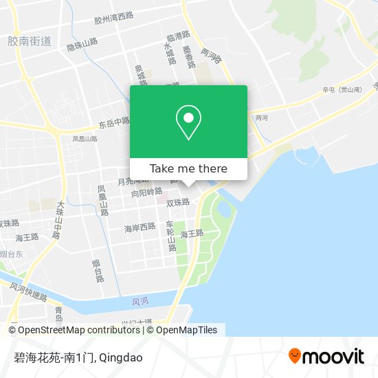 碧海花苑-南1门 map