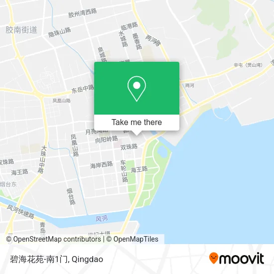 碧海花苑-南1门 map