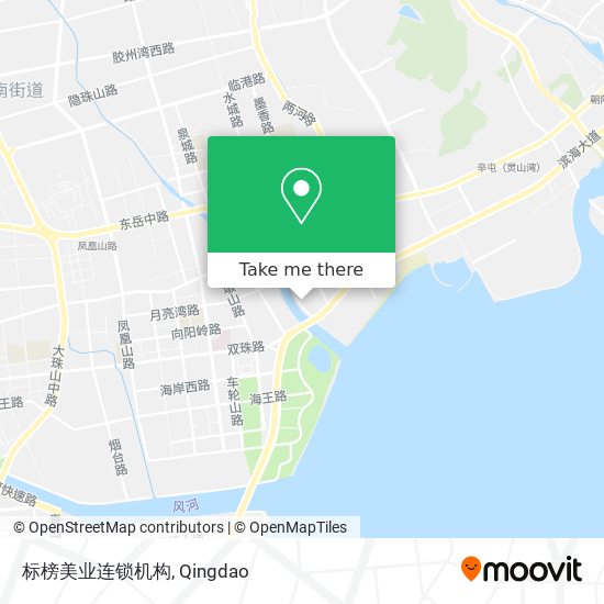 标榜美业连锁机构 map