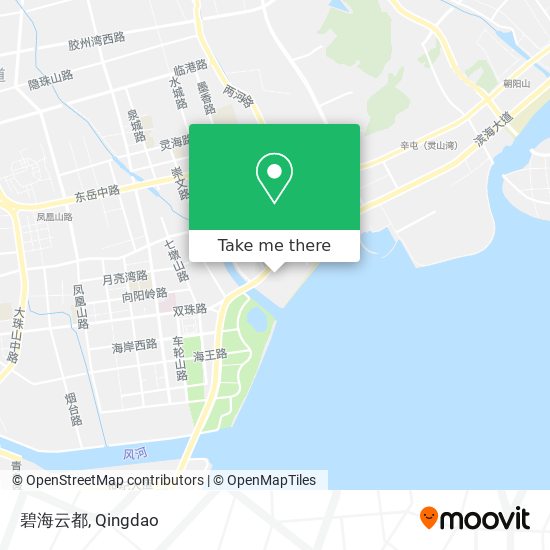 碧海云都 map