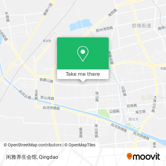 闲雅养生会馆 map