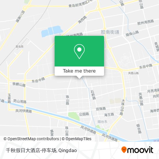 千秋假日大酒店-停车场 map